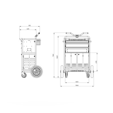 VALTER MOTO CARRITO DE PIT LANE BILLY AR49P21