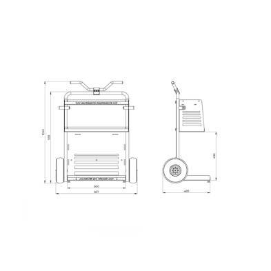 VALTER MOTO CARRITO DE PIT LANE AR49S21