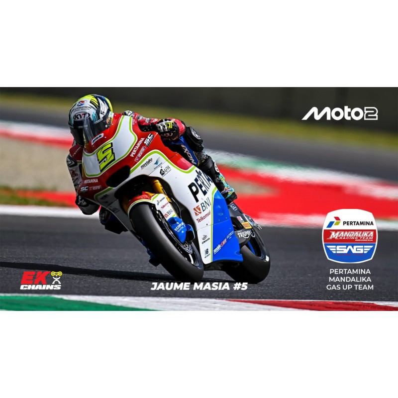 EK CADENA RACING ON-ROAD R SERIES 120 PASOS 520RRX-G/G