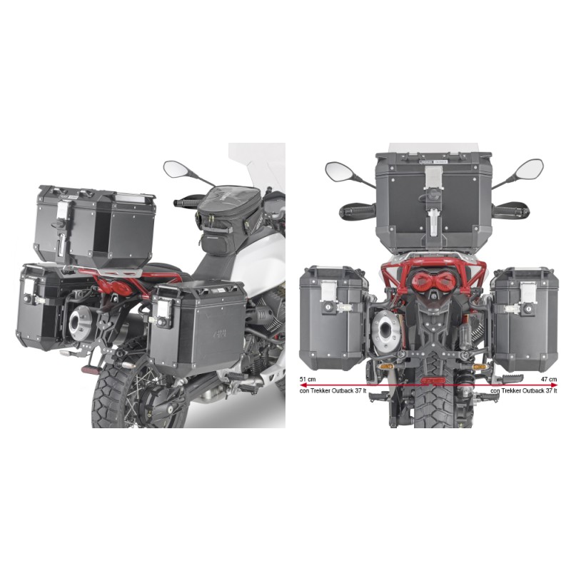 GIVI PORTAMALETAS LATERALES PLX8207