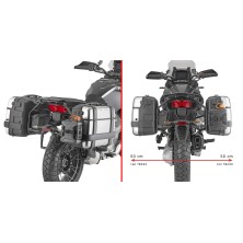 GIVI SIDE CASE RACK PLO8208MK