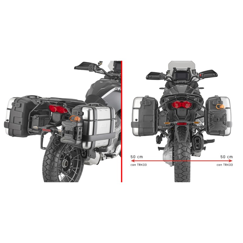 GIVI PORTAMALETAS LATERALES PLO8208MK