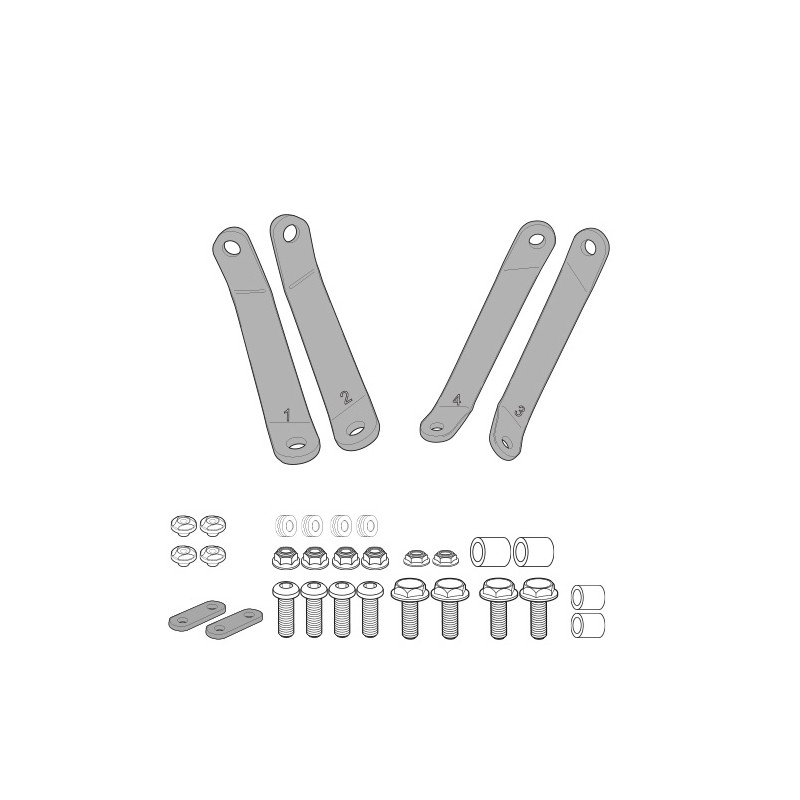 GIVI Windscreen Mounting Kit A8100A