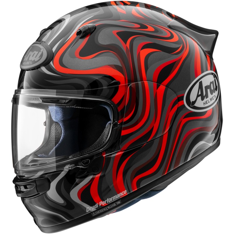 ARAI CASCO QUANTIC SWIRL ROJO S