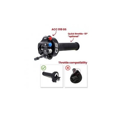 JETPRIME ELECTRONIC THROTTLE RIGHT SWITCH BMW S1000R