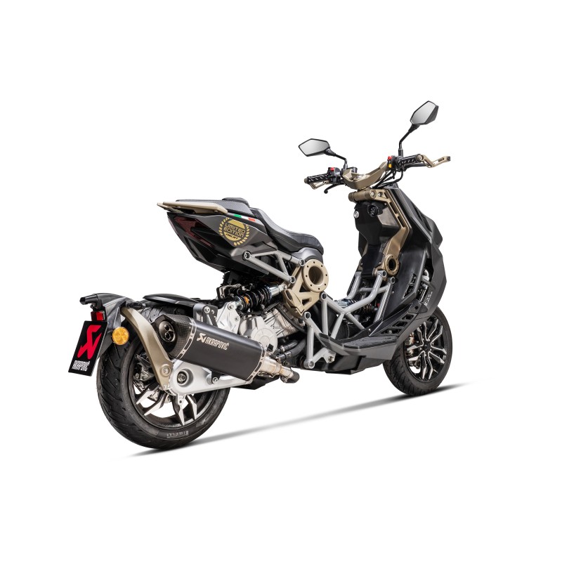 AKRAPOVIC SLIP-ON HOMOLOGADO S-IT125SO1-HRTBL