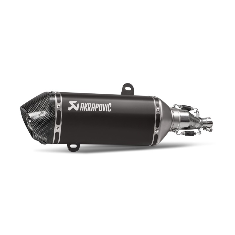AKRAPOVIC HOMOLOGATED SLIP-ON S-VE125SO2-HZBL
