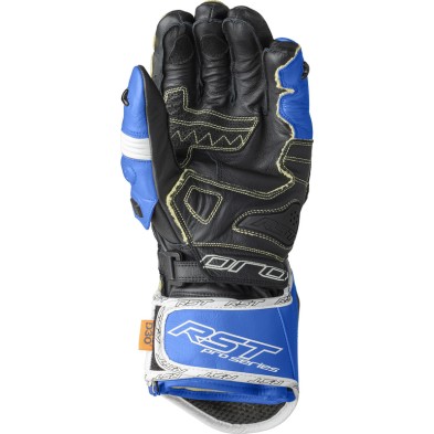 RST PRO SERIES GP D30 WHITE- BLUE GLOVES