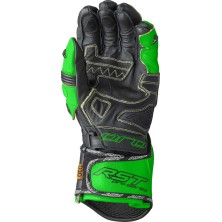RST PRO SERIES GP D30 BLACK- GREEN GLOVES 2