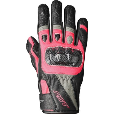 RST GLOVES STUNT 3 PINK-BLACK LADY