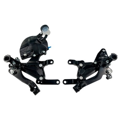 SPIDER EVO REAR SETS PANIGALE V4 2025 WITH REAR BRAKE PUMP