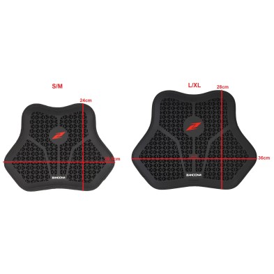 ZANDONA NETCUBE ARMOUR CHEST L/XL 7077BKUNBK