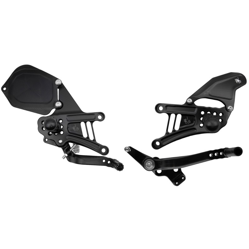 SPIDER REAR SETS R9 2024 EVO MODEL