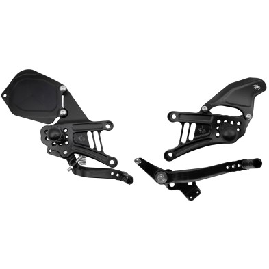 SPIDER REAR SETS R9 2024 EVO MODEL