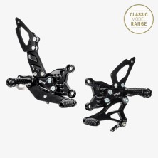 Aluminum rearsets Aprilia RSV4 - Tuono V4 09-16