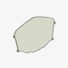 PMMA glass spare part Aprilia RSV4/Tuono V4 17-20