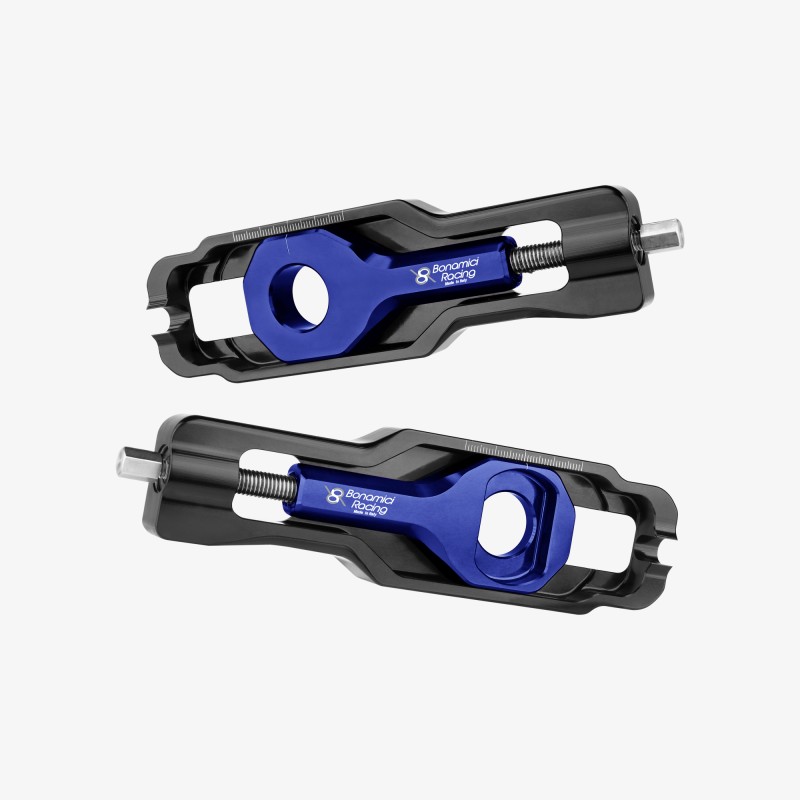 Aluminum chain adjuster Aprilia RS 660-Tuono 660 20 20  - BLUE