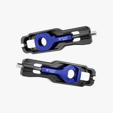 Aluminum chain adjuster Aprilia RS 660-Tuono 660 20 20  - BLUE